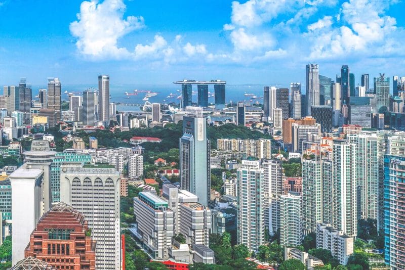 10 ting, du skal vide før dit praktikophold i Singapore 2 udsigt over byen singapore