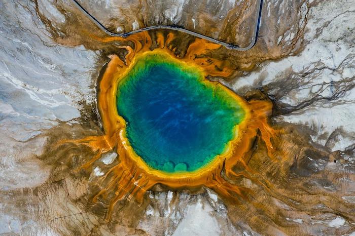 Must-see nationalparker i Amerika! 2 En gejser i Yellowstone National Park